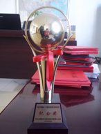 河北省暢銷產品防偽保護集中展示?？o念獎